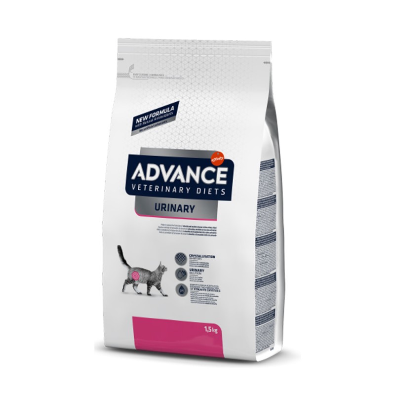 Punga de 1,5 kg de hrana pentru pisici cu probleme ale tractului urinar - Advance Urinary Cat 