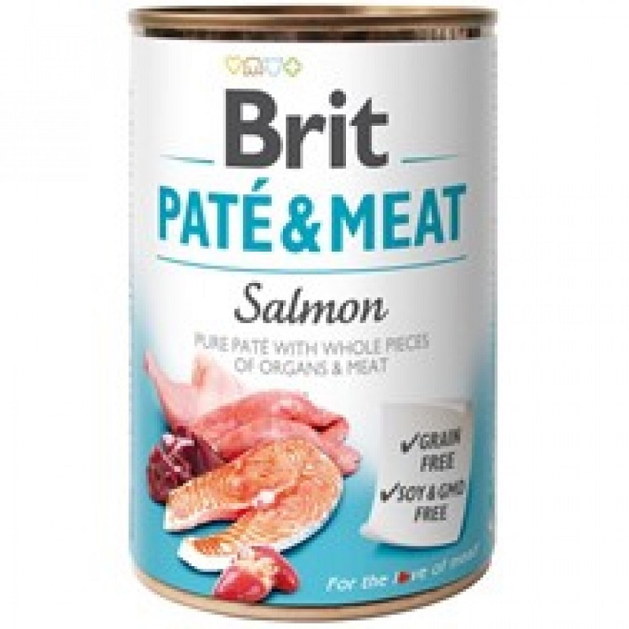 Conserva cu hrana Brit Pate & Meat pe fond alb