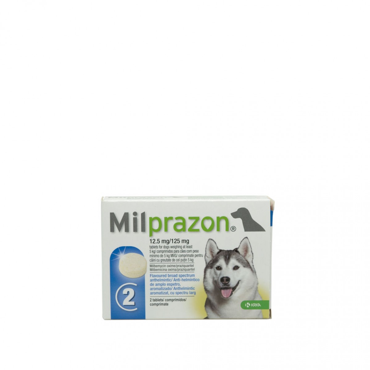 Milprazon pentru câini de 5 - 25kg, 2 tablete antiparazitare, Antiparazitare interne, Antiparazitare, Câini 