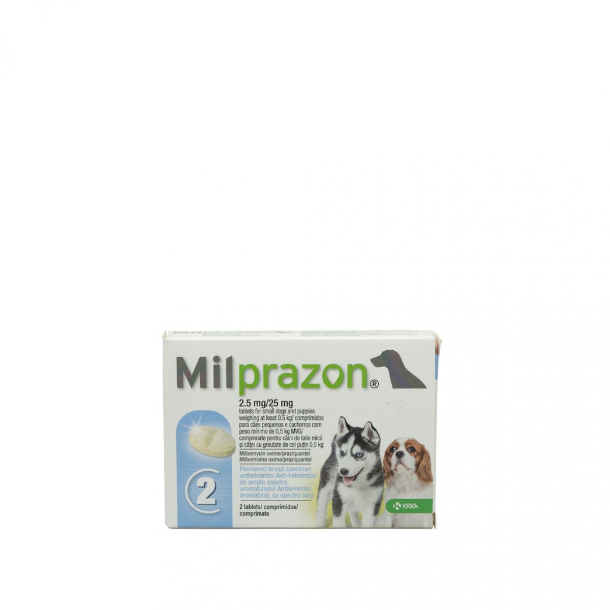 Milprazon pentru câini de până la 5kg, 2 tablete antiparazitante, Antiparazitare interne, Antiparazitare, Câini