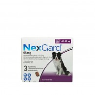 Nexgard L pentru câini de 10 - 25kg, 3 comprimate masticabile