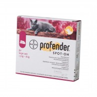 Pipetă antiparazitară Profender Cat L, pentru pisici intre 5-8kg