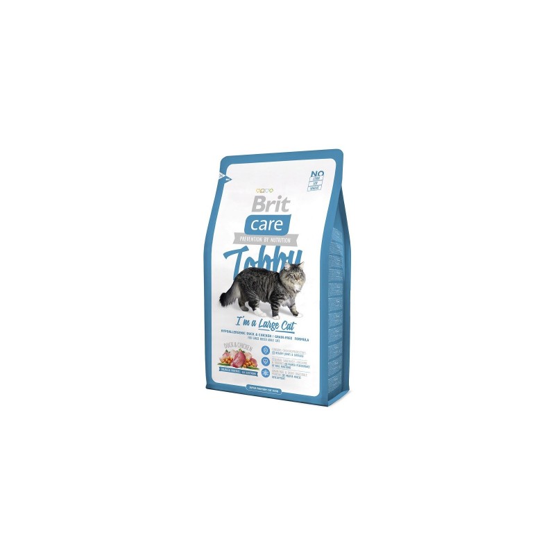 Hrană uscată BRIT CARE Cat Tobby I´m a Large Cat