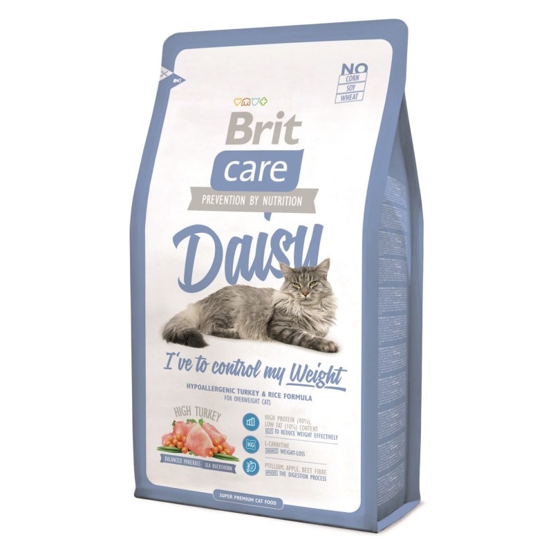 Hrană uscată BRIT CARE Cat Daisy I've to control my Weight