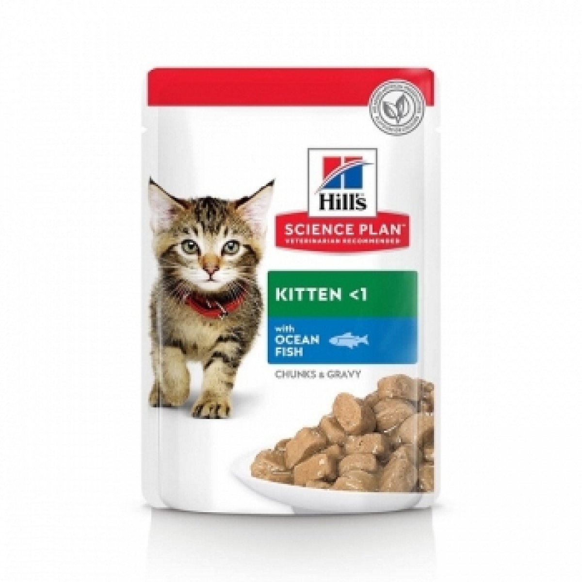 Hills SP Feline Kitten cu Peste Oceanic 85g, Hrană umedă, Hrană, Pisici