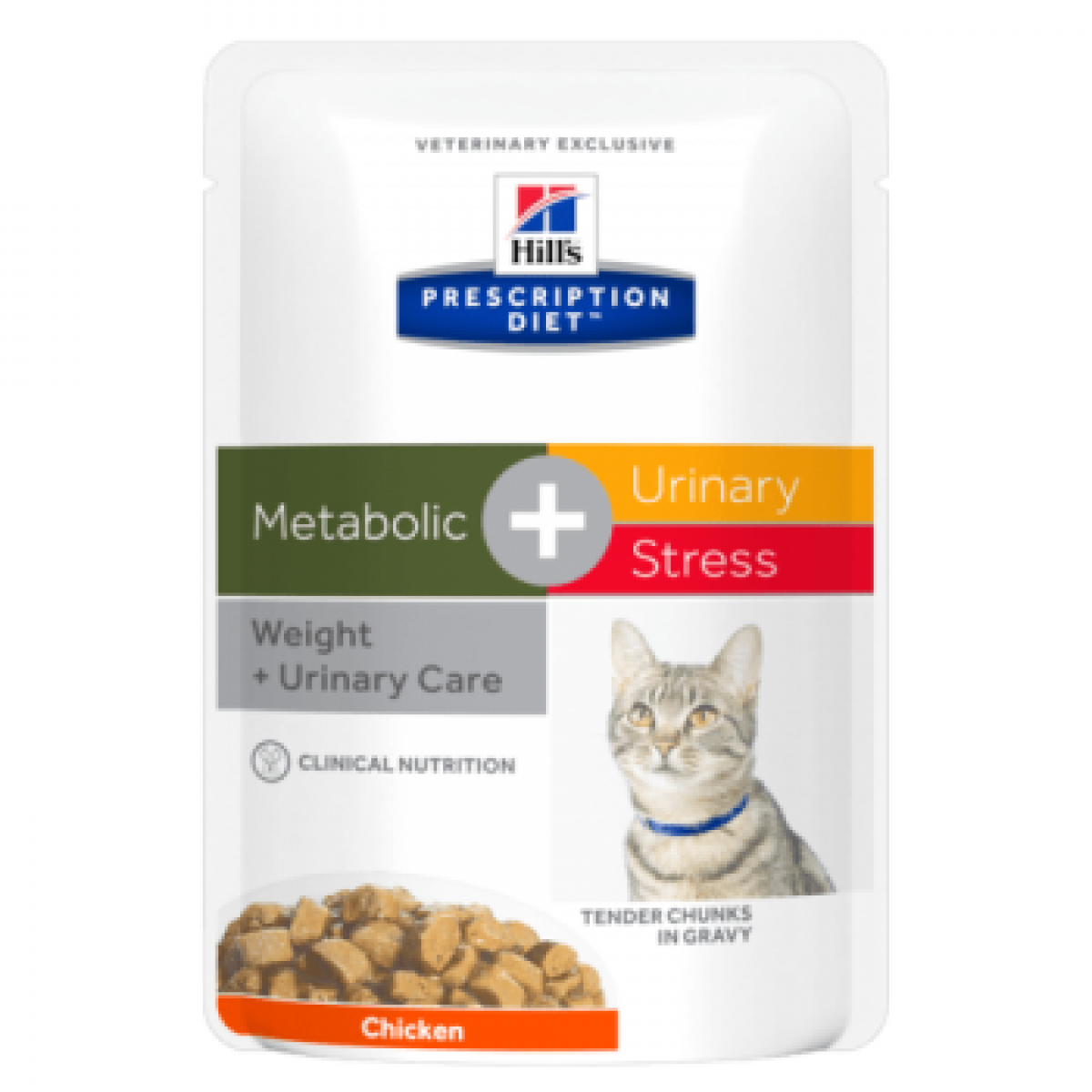 Hills PD Feline Metabolic+Urinary Strees plic 85g, Obezitate, Îngrijire, Pisici 