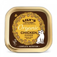 Mancare umeda pisici, Lily's Kitchen, Adult Organic Chicken, 85 g