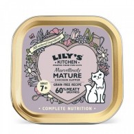 Mancare umeda pisici, Lily's Kitchen, Adult 7+ Marvellously Mature Chicken Supper, 85 g