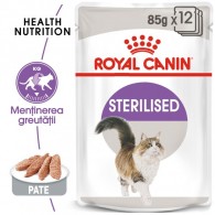Hrana umeda pentru pisici Royal Canin Sterilised Loaf  Pouch 12x85g