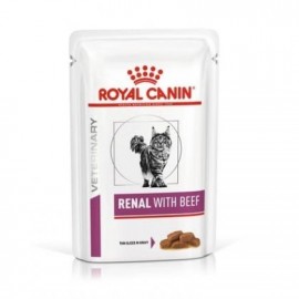 Dieta Royal Canin Renal Cat Plicuri cu Vita  12x85g
