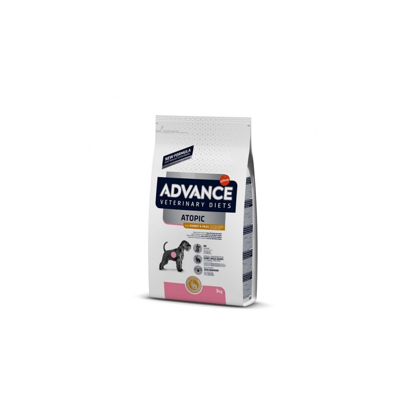 Hrana pentru caini cu afectiuni dermatologice cu iepure- Advance Dog Atopic Iepure/Derma Care 3kg
