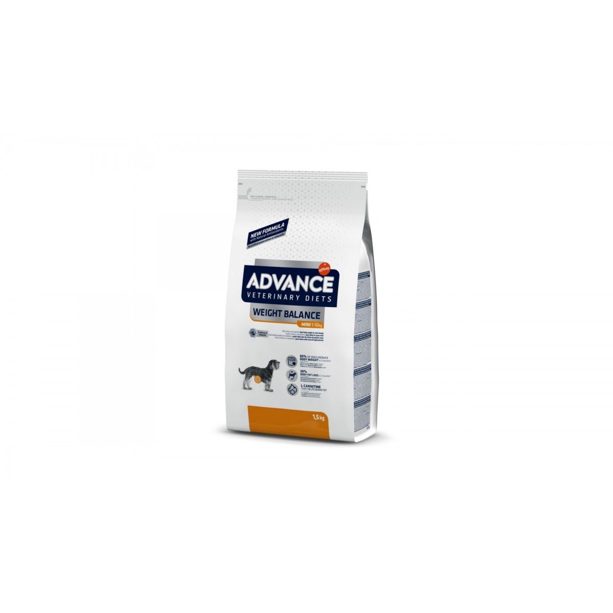 Dieta pentru caini de talie mica- Advance Dog Weight Balance Mini 1.5kg