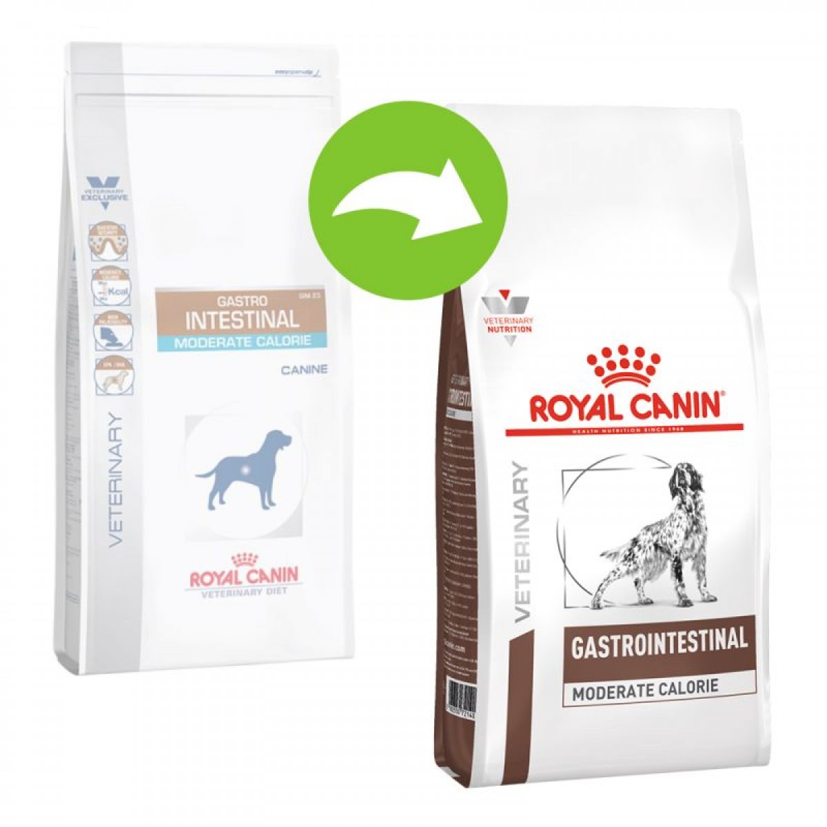 Dieta Royal Canin Gastro Intestinal Moderate Calorie Dog Dry 2kg