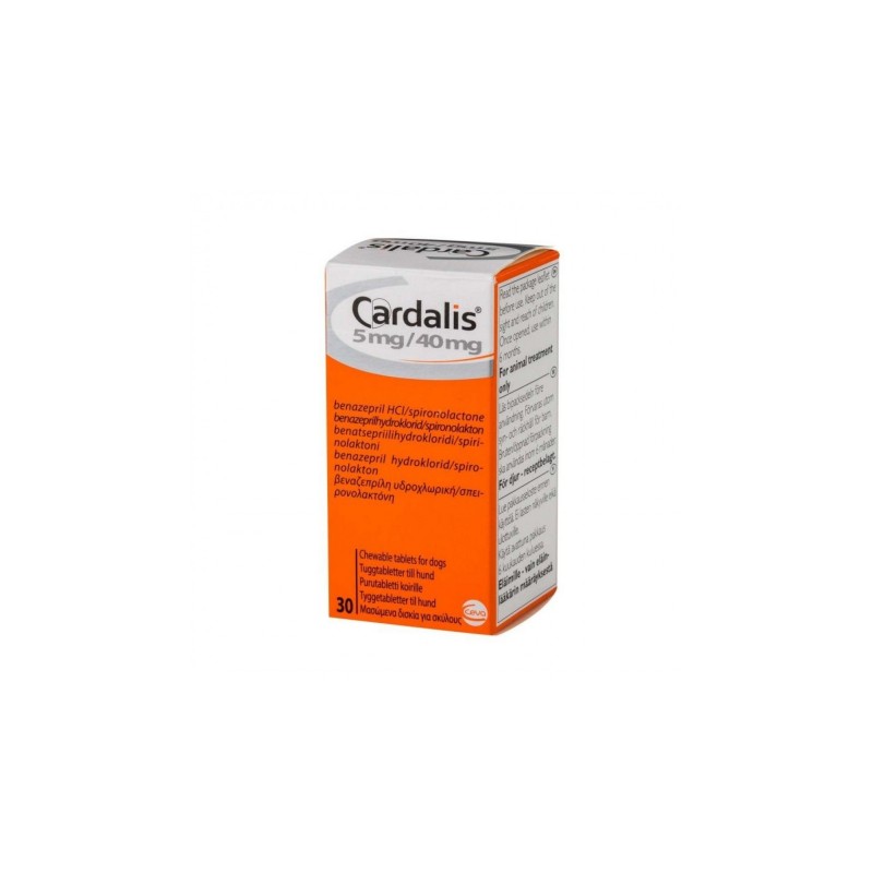 CARDALIS pentru caini 5 mg / 40 mg 30 tablete