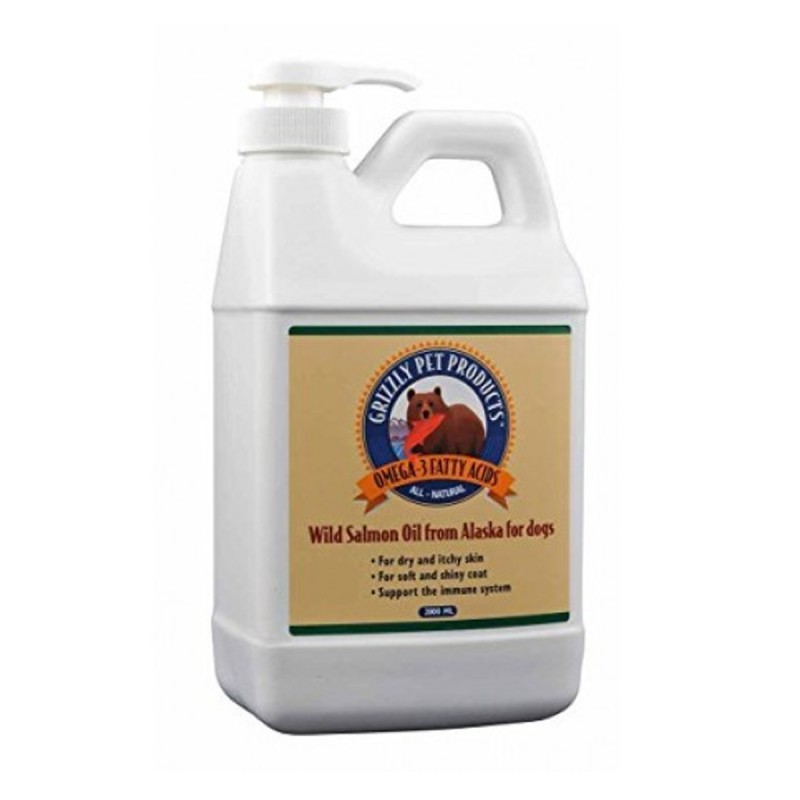 Supliment de acizi grasi pentru caini si pisici, Alaska Grizzly, 2000ml