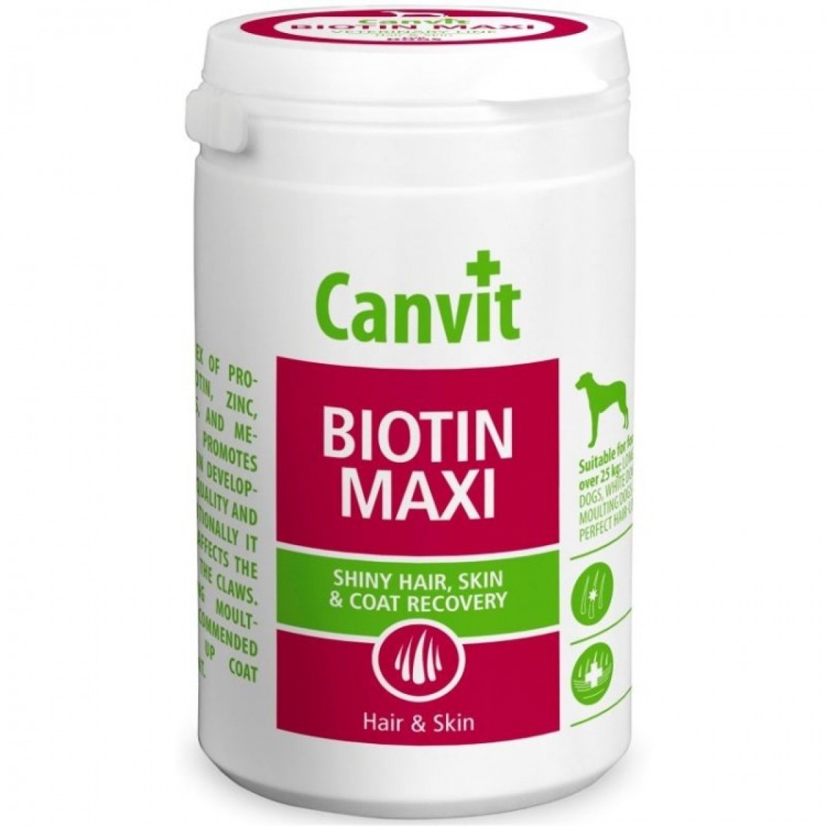 Canvit Biotin Maxi pentru Caini 500g, Vitaminominerale, Îngrijire, Câini 