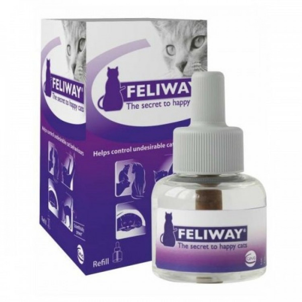 Feliway - Rezerva Difuser Vaporizator 48ml, Întreținere și confort, Îngrijire, Pisici 