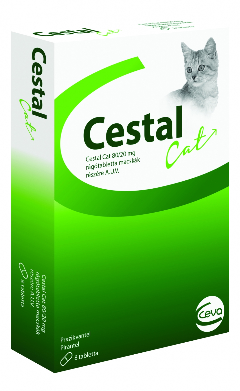 Comprimat masticabil antiparazitar Cestal Cat Chew thepetclub