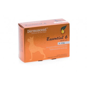 Tratament Dermoscent Essential 6 Spot-on Caini 0-10kg Dermoscent
