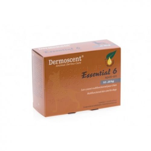 Tratament Dermoscent Essential 6 Spot-on Caini 10-20kg Dermoscent
