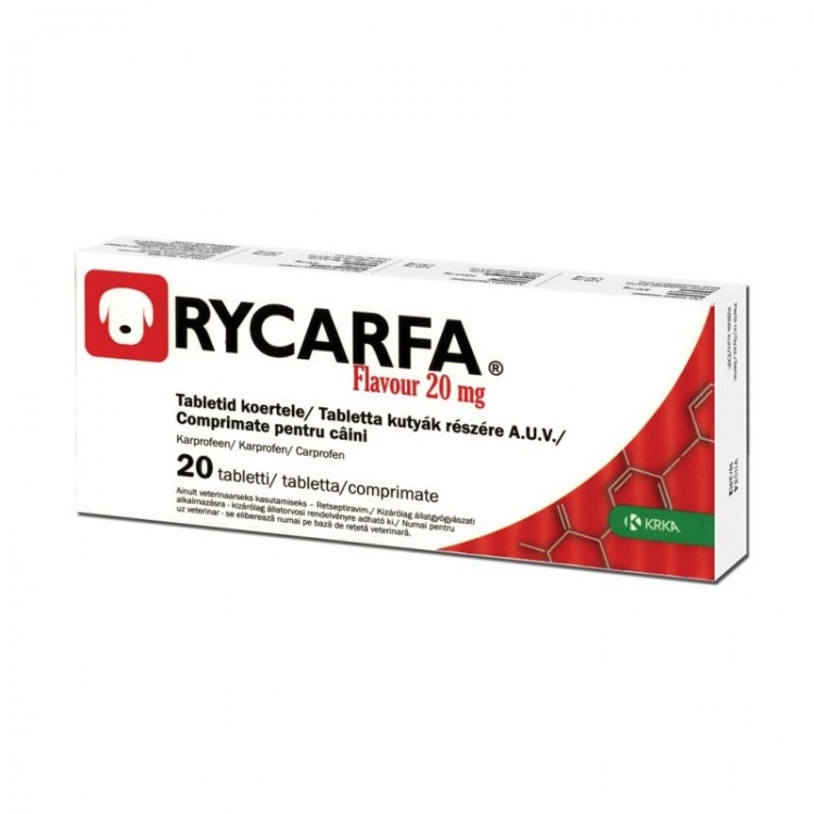Rycarfa Flavour 20mg, 20 tablete KRKA imagine 2022