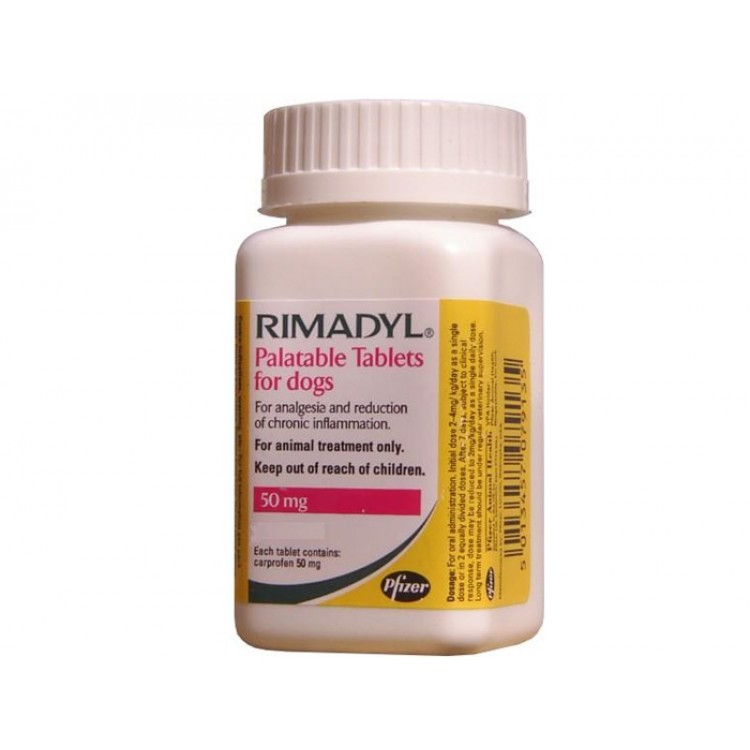 Rimadyl 50mg, 20 tablete Elanco