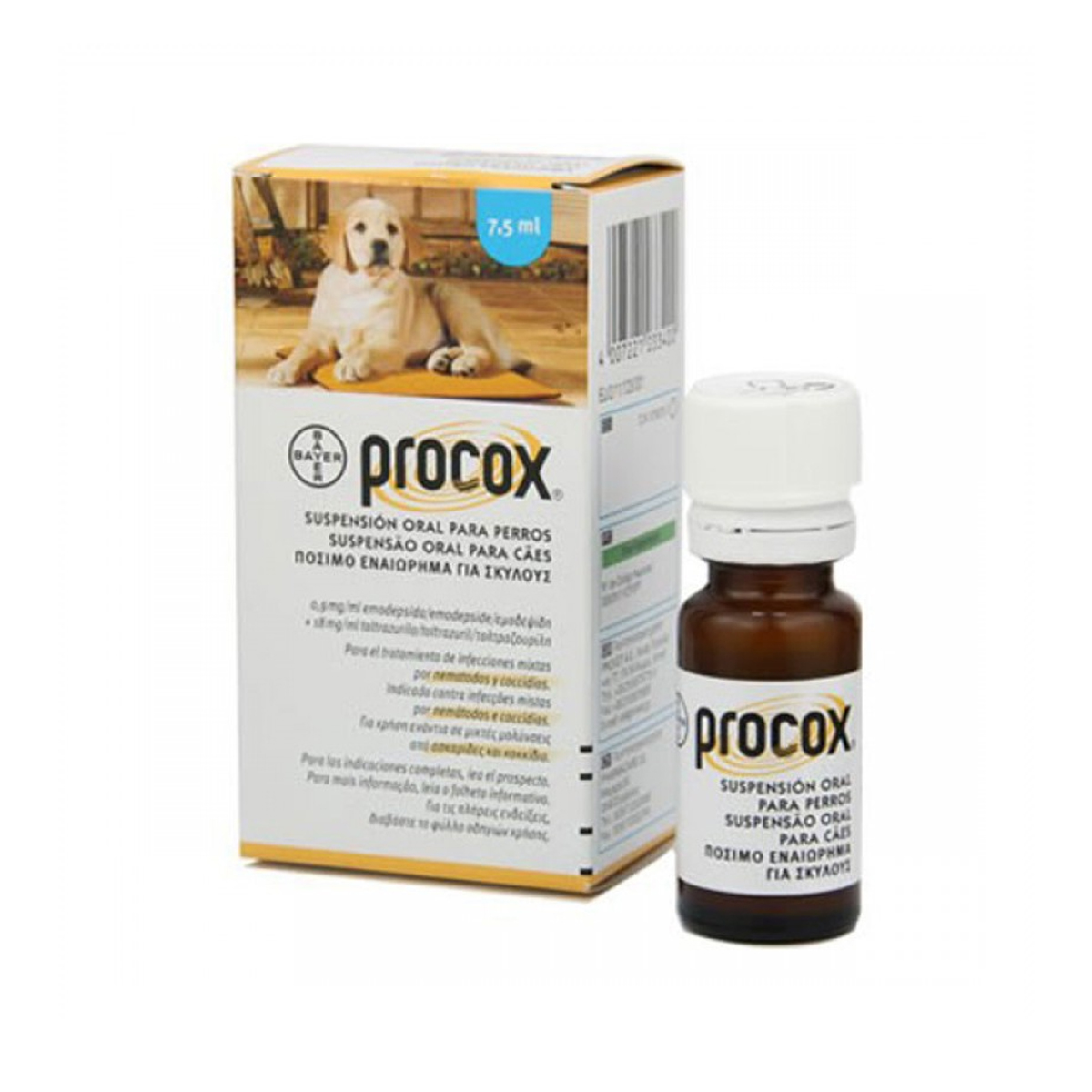 Procox Suspensie Orala pentru caini, 7.5ml Bayer AH