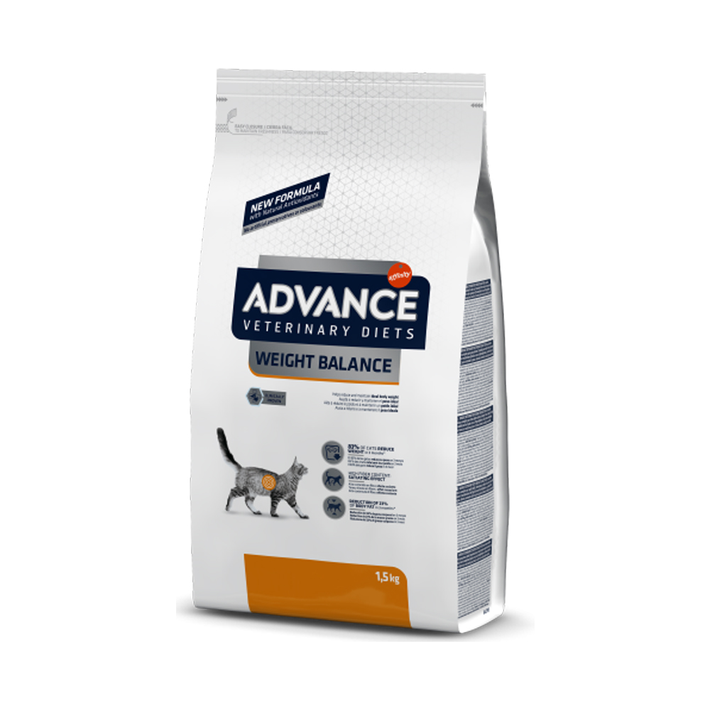 Hrana pentru pisici obeze – Advance Cat Weight Balance 1.5 Kg Advance imagine 2022