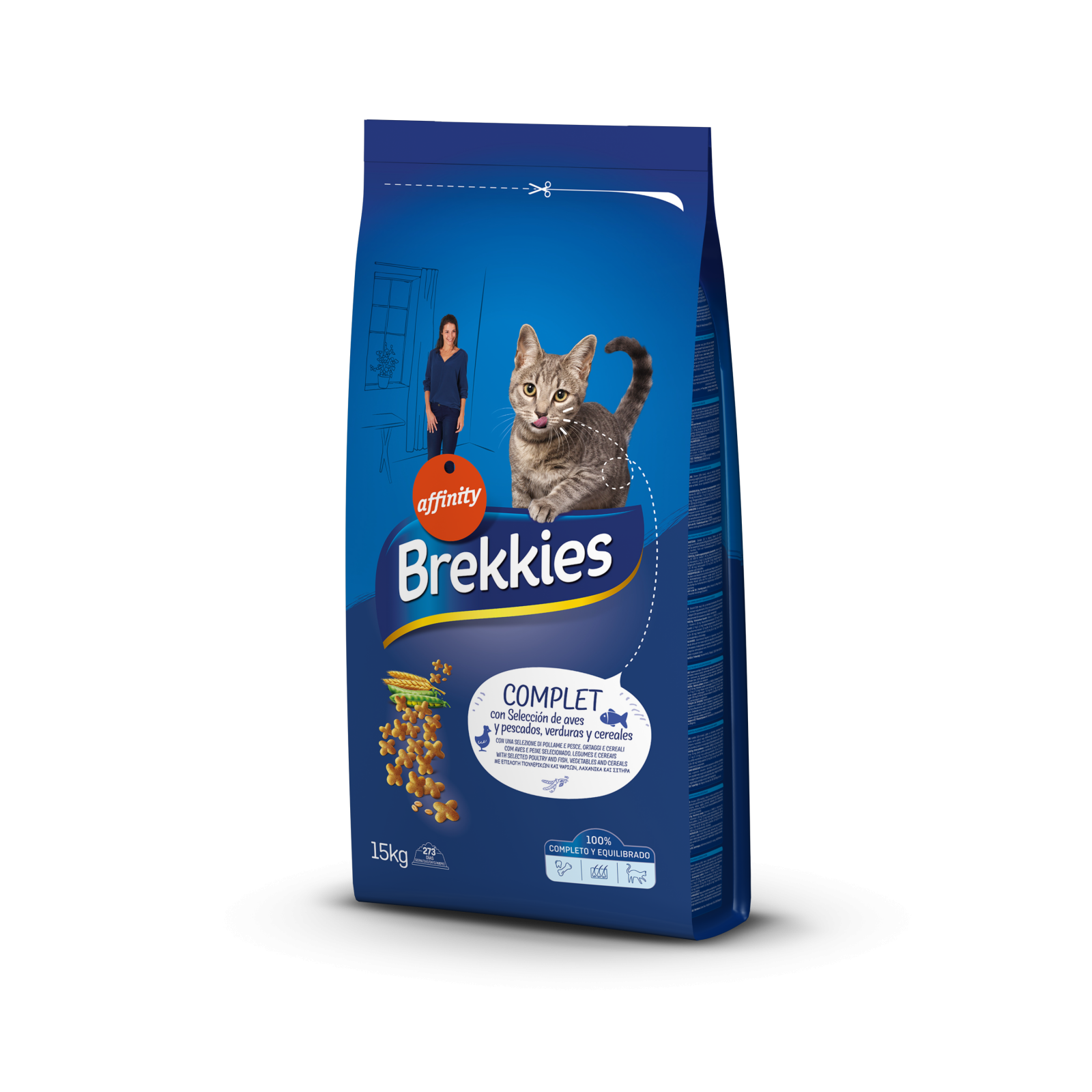 Hrana pentru pisici-Brekkies Excel Complet Cat 15kg Brekkies