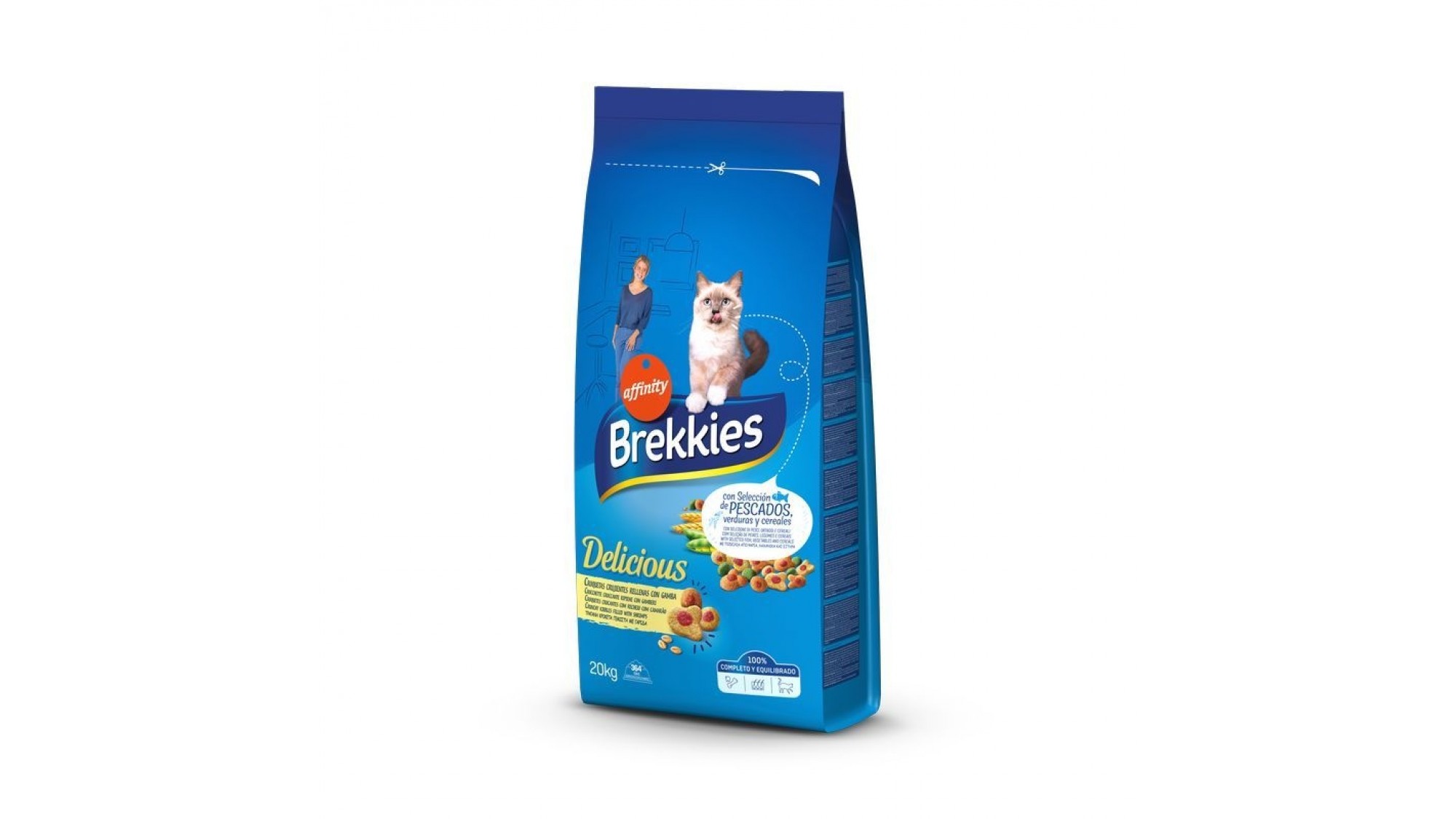 Hrana pentru pisici-Brekkies Excel Cat Delice Peste 20kg Brekkies