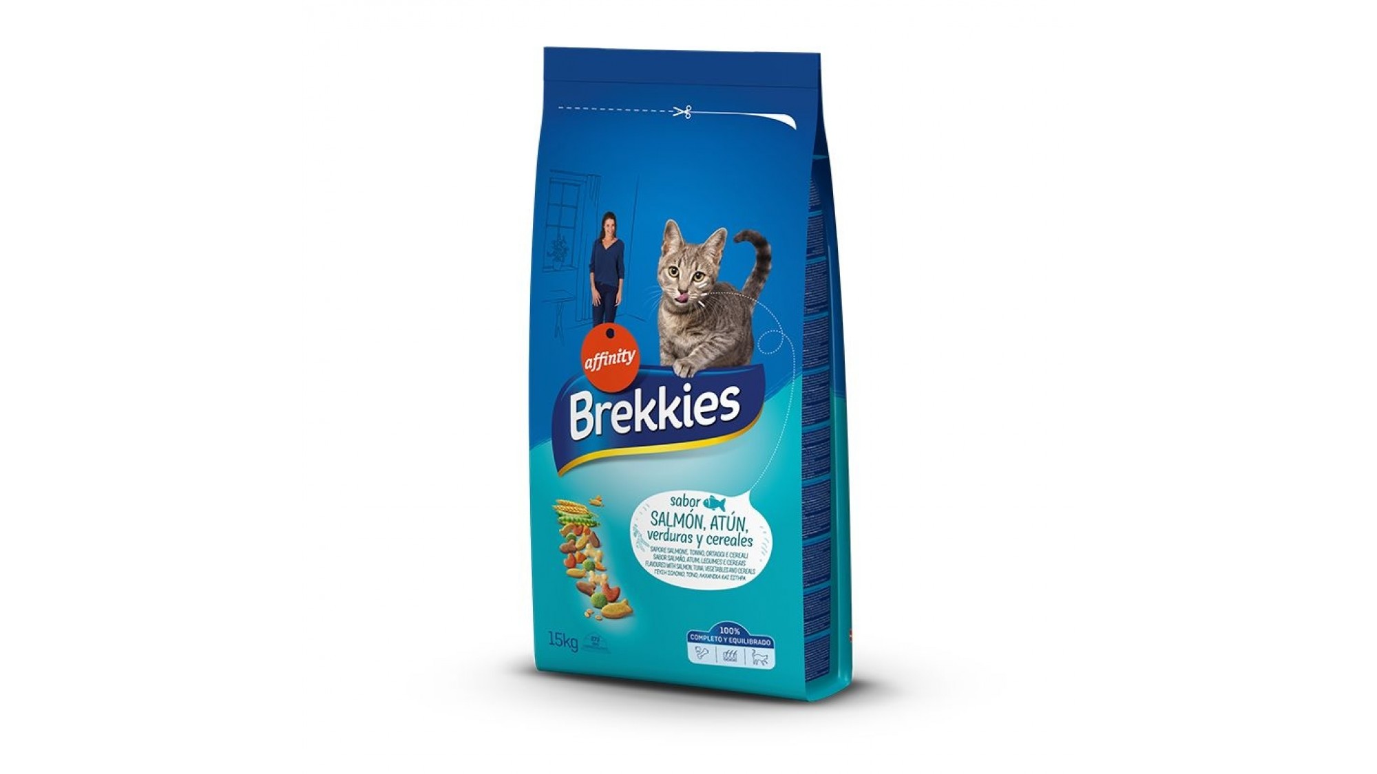 Hrana pentru pisici-Brekkies Excel Cat Somon 15kg Brekkies