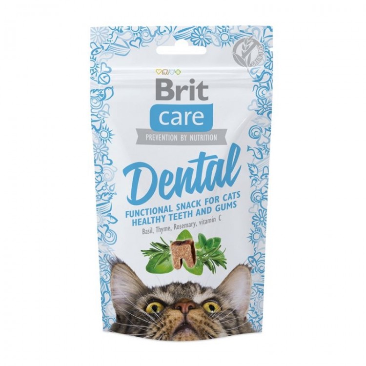 Recompensa Brit Care Cat Dental 50g Brit imagine 2022