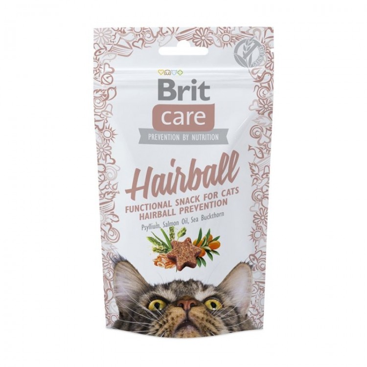 Recompensa Brit Care Cat Hairball 50g Brit imagine 2022