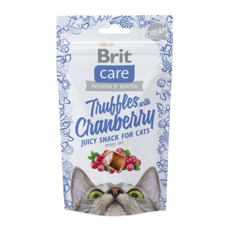 Recompensa Brit Care Cat Snack Truffles Cranberry 50 g Brit imagine 2022