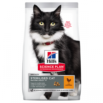 Hills SP Feline Mature Sterilised cu Pui 3kg HILL'S