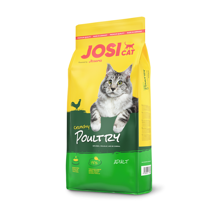Hrană uscată pentru pisici JosiCat Crunchy Poultry 10 kg JOSERA