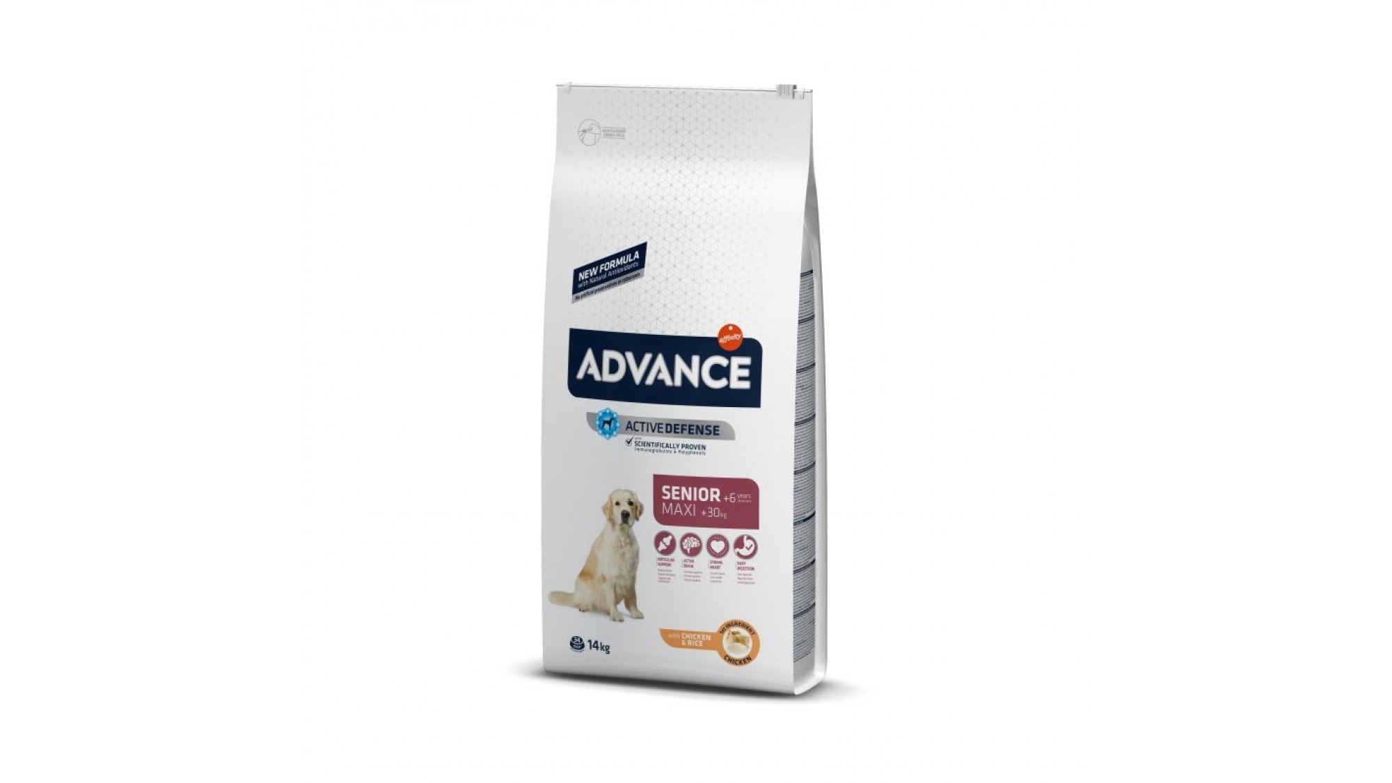 Hrana uscata pentru caini seniori de talie mare – Advance Dog Maxi Senior 14kg Advance