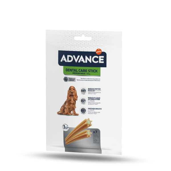 Gustari pentru caini de talie medie si mare – Advance Dog Dental Stick Advance imagine 2022