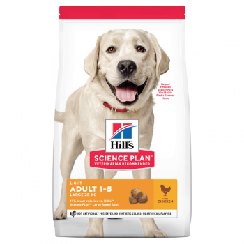 Hills SP Canine Adult Light Large Breed cu Pui 14kg