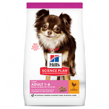 Hills SP Canine Adult Small&Mini Light cu Pui 6kg