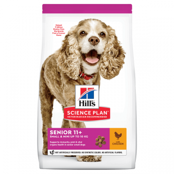 Hills SP Canine Senior Small&Mini cu Pui 1.5kg Hill's imagine 2022