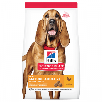 Hills SP Canine Mature Light Medium cu Pui 14kg