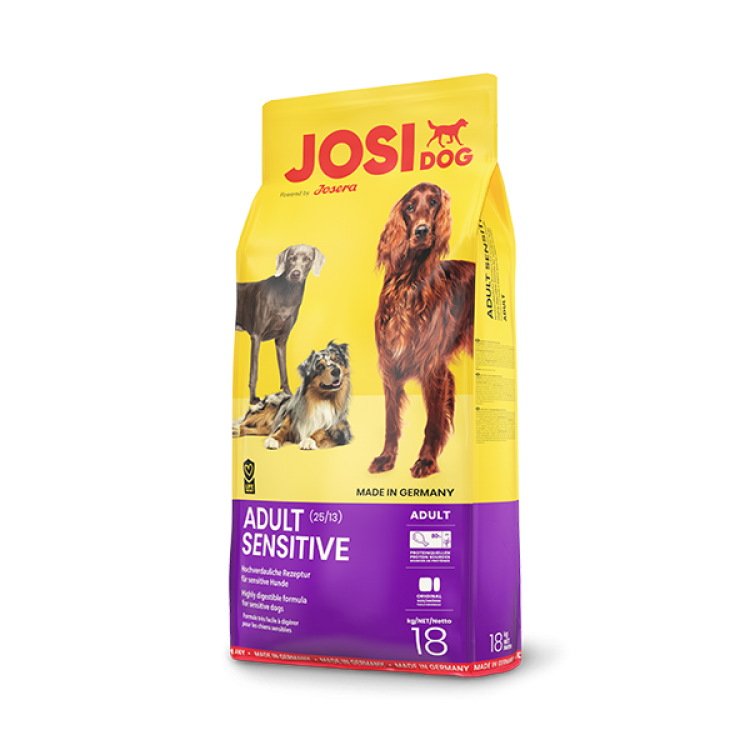 Hrană uscată pentru câini JosiDog Adult Sensitive 18 kg JOSERA