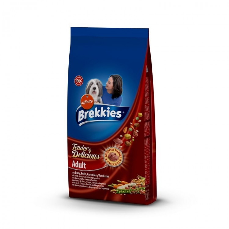 Hrana uscata caini Brekkies Dog Delicious Vita 12 kg Brekkies