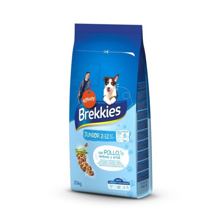 Hrana uscata caini Brekkies Dog Excel Junior Original 20 kg Brekkies