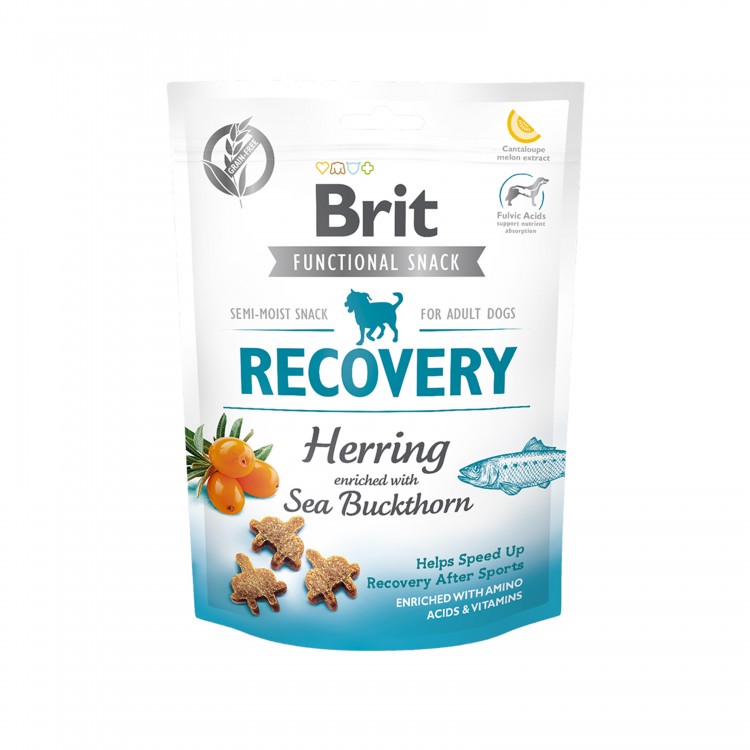 Recompensa Brit Care dog Recovery cu Herring 150g thepetclub