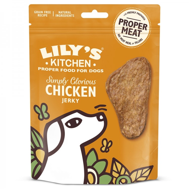 Recompense caini, Lily’s Kitchen, Simply Glorious Chicken Jerky, 70 g thepetclub