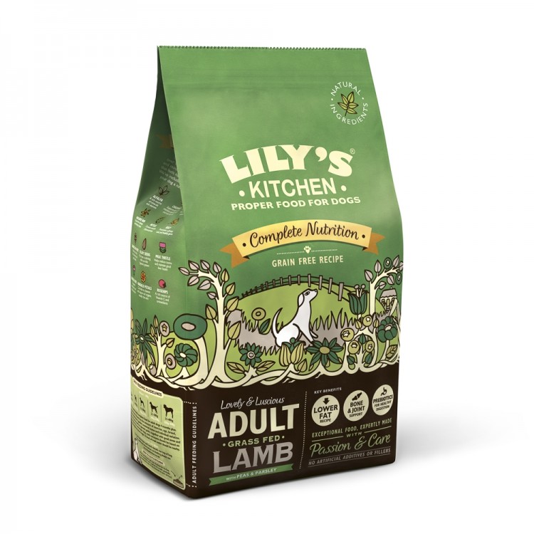 Mancare uscata caini, Lily’s Kitchen, Complete Nutrition Adult, Lamb, 1 kg Lily's Kitchen imagine 2022