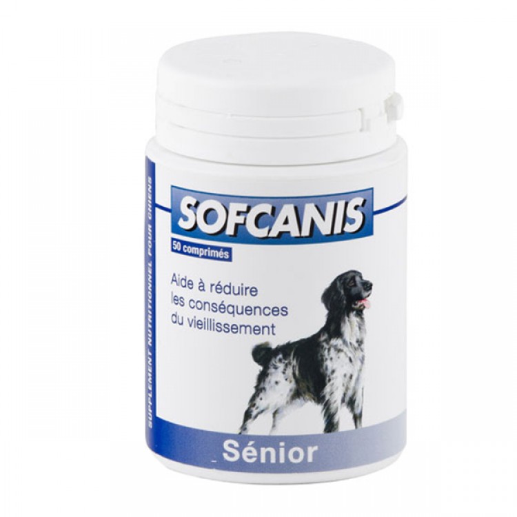 Supliment alimentar Sofcanis Canin Senior 50 comprimate thepetclub