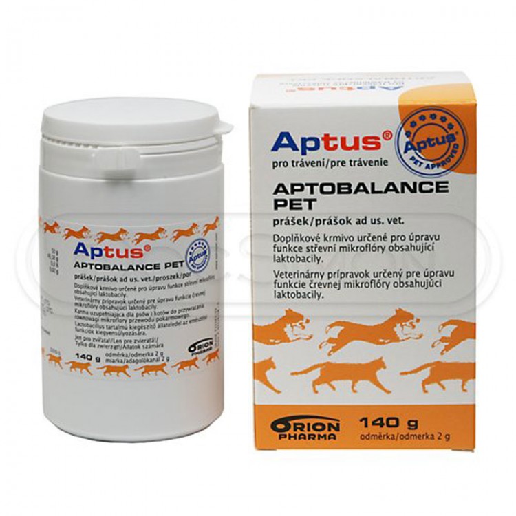 Supliment nutritiv cu lactobacili Aptus AptoBalance Pet 140 g thepetclub